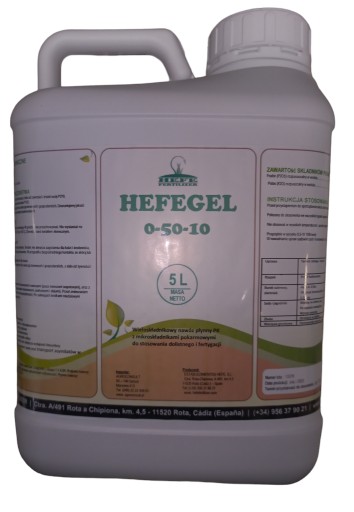 Zdjęcie oferty: Hefegel nawóz fosforowo potasowy, odżywka w płynie