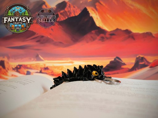 Zdjęcie oferty: FantasyCrafts Brelok Smok - Czarny