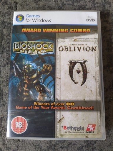 Zdjęcie oferty: The Elder Scrolls IV Oblivion Bioshock PC DVD