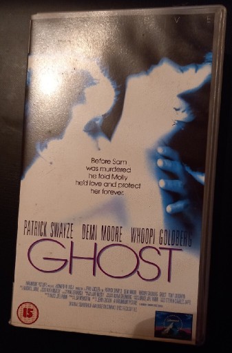 Zdjęcie oferty: GHOST VHS film po angielsku, dla kolekcjonerow