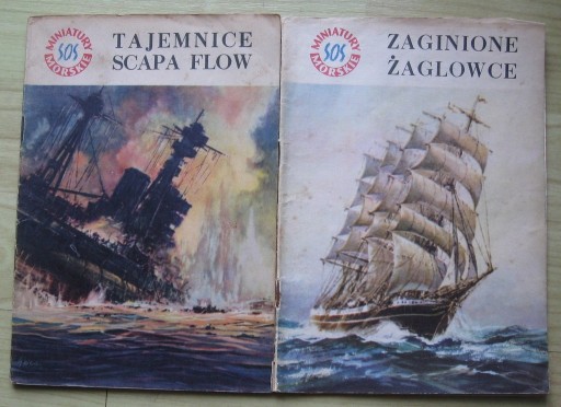 Zdjęcie oferty: Tajemnice Scapa Flow,Zaginione żaglowce Miniatury