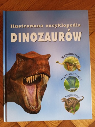 Zdjęcie oferty: Ilustrowana encyklopedia dinozaurów
