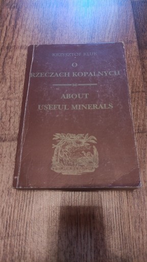 Zdjęcie oferty: Krzysztof Kluk - O rzeczach kopalnych 1781 REPRINT