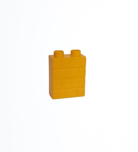 Zdjęcie oferty: Lego Duplo cegła żółta klocek 1X2 