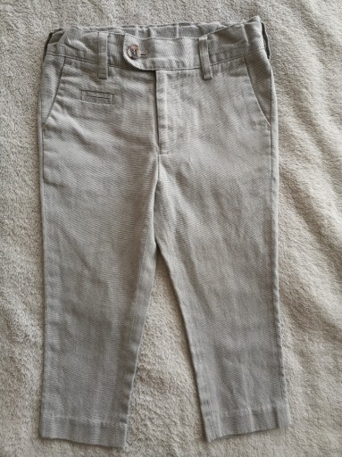Zdjęcie oferty: Szare eleganckie spodnie wizytowe Lupilu 92