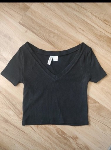 Zdjęcie oferty: Top dekolt serek h&m