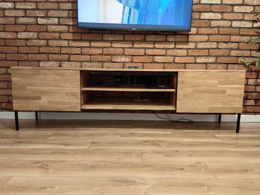 Zdjęcie oferty: Szafka RTV drewniana 200 cm drewno profil loft