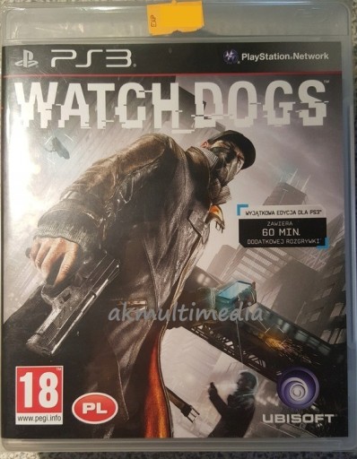 Zdjęcie oferty: Watch Dogs PS3 PL