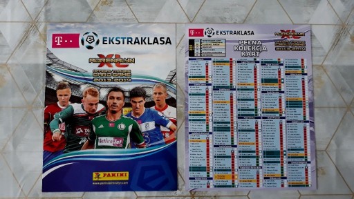 Zdjęcie oferty: PLAYER CHECKLIST PANINI EKSTRAKLASA 2013-2014