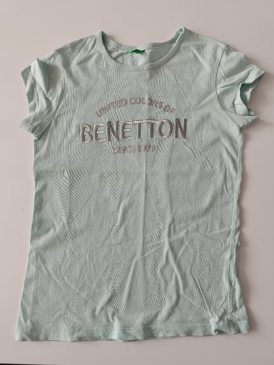 Zdjęcie oferty: T-shirt bluzka Benetton rozm. 122/128