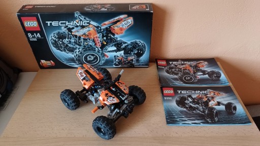 Zdjęcie oferty: Lego technic 9392 quad pomarańcz pudełko instr.