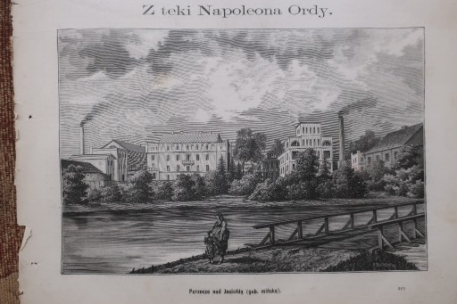 Zdjęcie oferty: Porzecze nad Jasiołdą - 1878r. -  z teki N.Ordy, drzeworyt