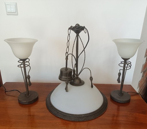 Zdjęcie oferty: lampy stołowe - 2 sztuki, retro, vintage