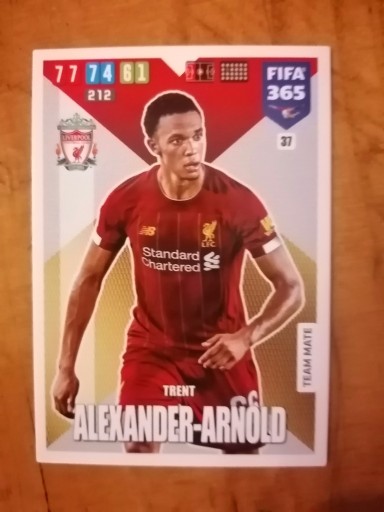 Zdjęcie oferty: karty panini fifa 365 2020 Trent Alexander-Arnold