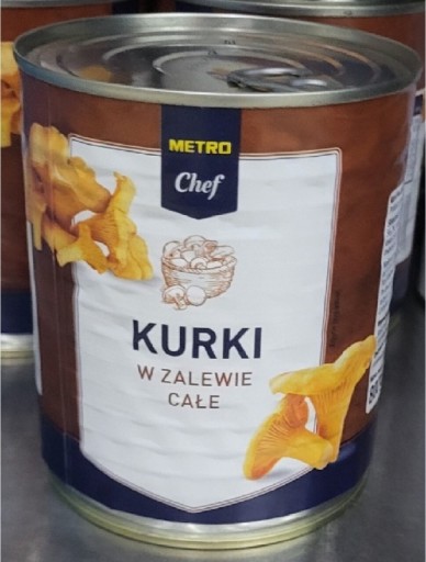 Zdjęcie oferty: Kurki w Zalewie metro chef 800 g