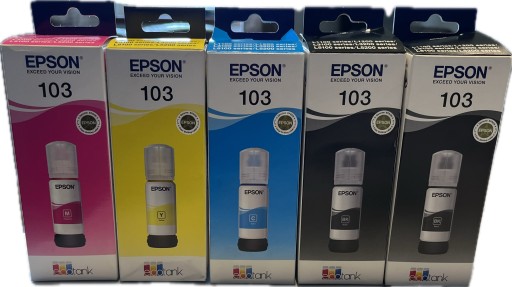 Zdjęcie oferty: Tusze 103 do drukarki EPSON