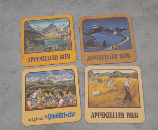 Zdjęcie oferty: APPENZELLER BIER unikalny zestaw 4 SZT.