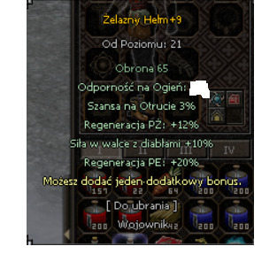 Zdjęcie oferty: ZELAZNY HELM +9 5BON