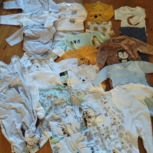 Zdjęcie oferty: Zestaw ubranek rozm. 56/62 dziewczynka, chłopiec 