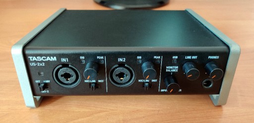 Zdjęcie oferty: Interfejs audio Tascam US-2x2