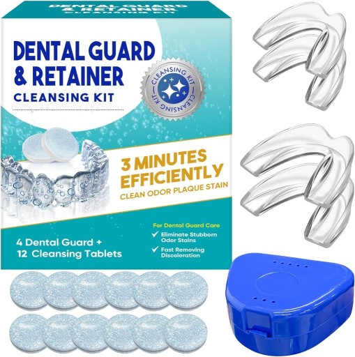 Zdjęcie oferty: 4x Uniwersalna Szyna Relaksacyjna,Bruksizm, Zgrzytanie Zębami+Etui+Tabletki