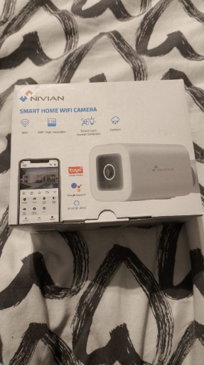 Zdjęcie oferty: Kamera Zewnętrzna Nivian Smart Home WiFi 4MP (2.5K)