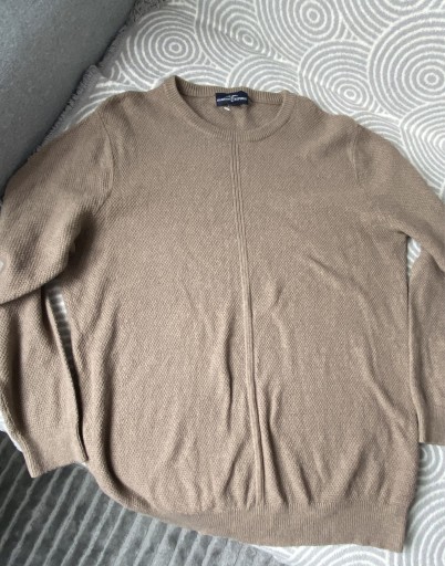 Zdjęcie oferty: Karmelowy beżowy sweterek sweter męski rozmiar Xl 