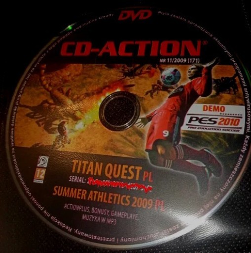Zdjęcie oferty: CD-ACTION 11/2009 #171 TITAN QUEST SUMMER ATHLETIC