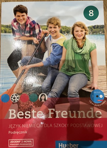 Zdjęcie oferty: Beste Freunde 8 Podręcznik język niemiecki + CD