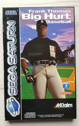 Zdjęcie oferty: Frank Thomas Big Hurt Baseball -Sega Saturn -BDB+