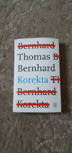 Zdjęcie oferty: Thomas Bernhard "KOREKTA"