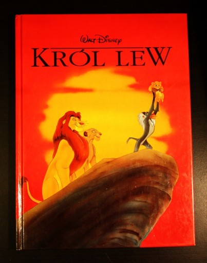 Zdjęcie oferty: Walt Disney: Król lew [bdb]