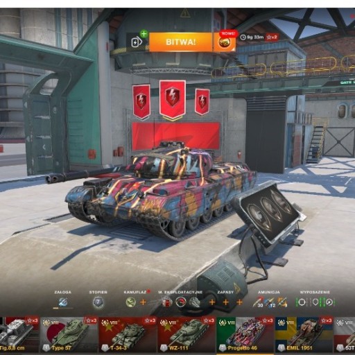 Zdjęcie oferty: Konto World of Tanks Blitz -Dużo czołgów premium