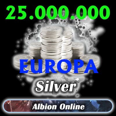 Zdjęcie oferty: Albion Online EU Srebro 25.000.000 25kk Coins