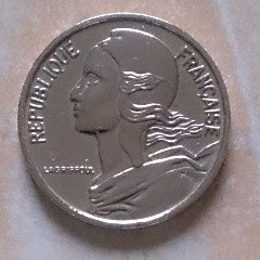 Zdjęcie oferty: 5 centimes 1966 r. Francja