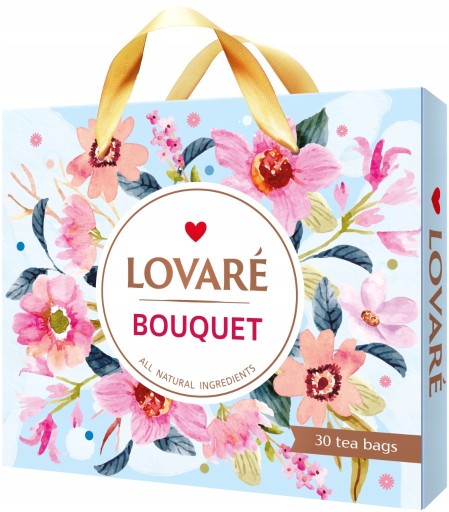 Zdjęcie oferty: Zestaw herbat Lovare Bouquet 6 smaków 30 szt.