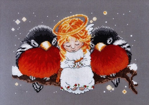 Zdjęcie oferty: Zestaw do haftu świątecznego ptaszki i anioła