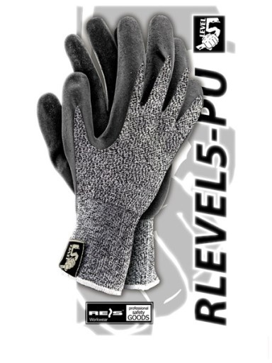 Zdjęcie oferty: Rękawice robocze zimowe RLEVEL-PU,z przędzy r.L-9