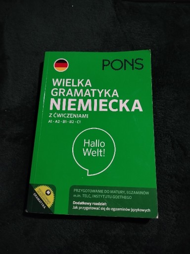 Zdjęcie oferty: Pons wielka gramatyka niemiecka 