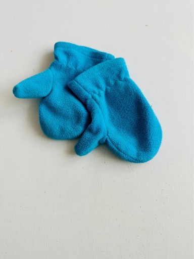 Zdjęcie oferty: Rękawiczki polarowe błękitne 2-4lata 92-104cm