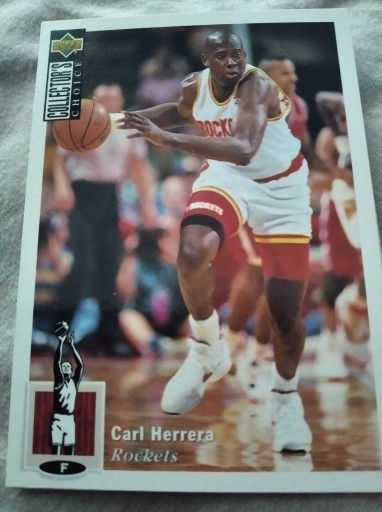 Zdjęcie oferty: CARL HERRERA - karta UPPER DECK 1994 nr 47