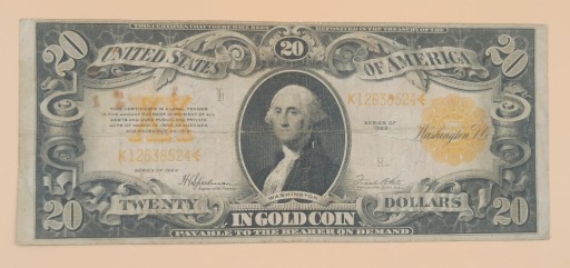 Zdjęcie oferty: 20 $ 1922r. Large Size-Gold Coin! Pick 275