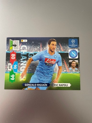 Zdjęcie oferty: Higuain GAME CH Panini Champions League 2013/2014