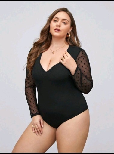 Zdjęcie oferty: Czarne body 3XL Shein 