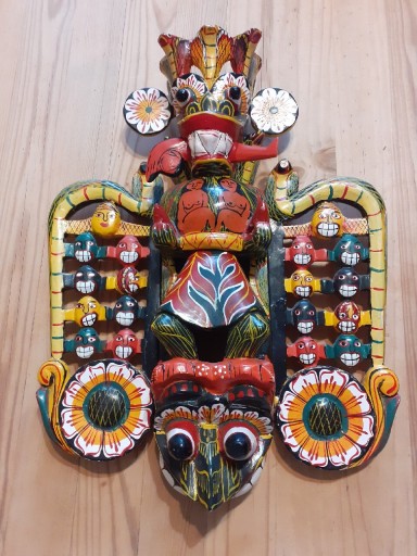 Zdjęcie oferty: Drewniana Rzeźba Figurka Bożka z Bali