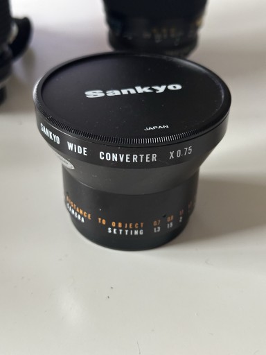 Zdjęcie oferty: sankyo wide converter x 0.75