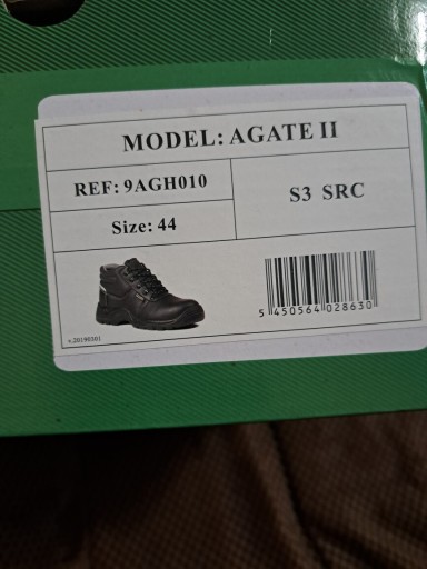 Zdjęcie oferty: Buty robocze AGATE II roz.44 S3 SRC