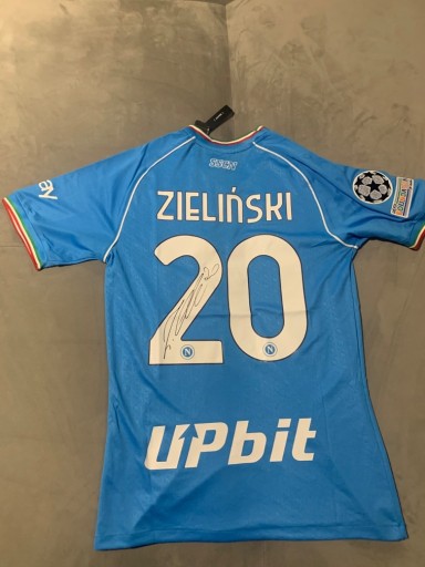 Zdjęcie oferty: Koszulka SSC Napoli P Zieliński z Autografem