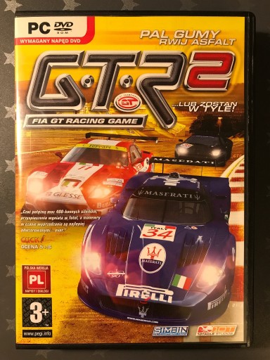 Zdjęcie oferty: GTR 2 – FIA GT Racing Game PL PC