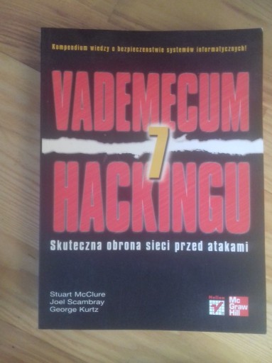 Zdjęcie oferty: Vademecum hackingu. Stuart McClure ataki hacker